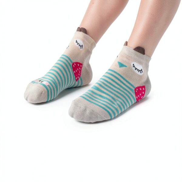Artfasion Baby Girls Socks Soft Cotton Animal Design 5 Pairs-2