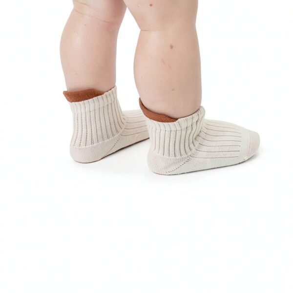 Baby Socks with Grips Soft Cotton Non-Slip Toddler Socks-2