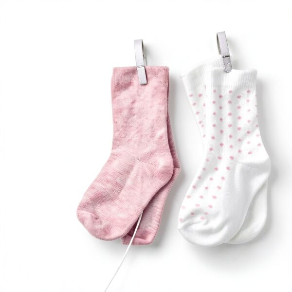CozyWay Baby Ruffle Socks Soft Cotton Stay Put Cuff-1