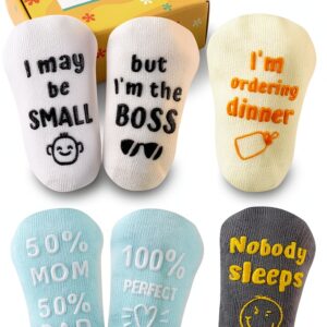 INNObeta Baby Socks Cotton Unisex Seamless Toe Box-0