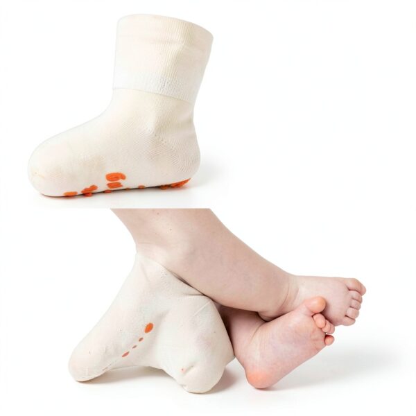 INNObeta Baby Socks Cotton Unisex Seamless Toe Box-5
