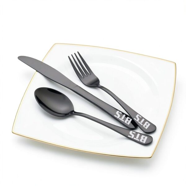 YX&ST Camping Cutlery Set Stainless Steel Portable Outdoor-4