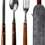 Bewbow Camping Utensils Stainless Steel Rust Resistant-0