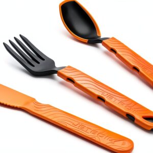 Jetboil TrailWare Camping Utensils Orange Plastic-0