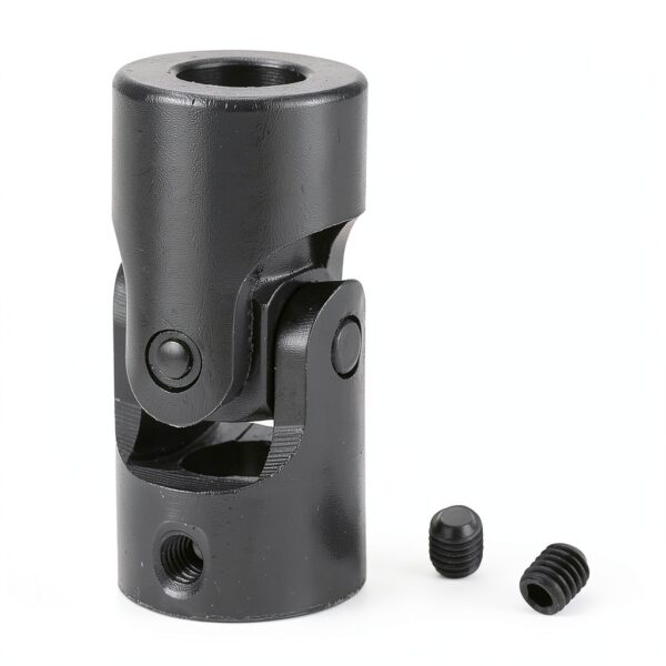Universal Joint Estink Black Metal Shaft Coupling Pack of 2 12x24x51mm-8