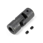 Universal Joint Oumefar 14mm ID Steel Rotatable Coupling with Keyway-0