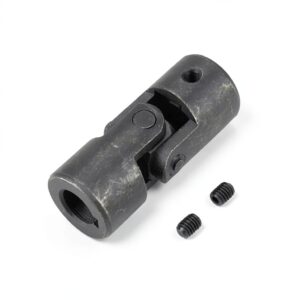 Universal Joint Oumefar 14mm ID Steel Rotatable Coupling with Keyway-0