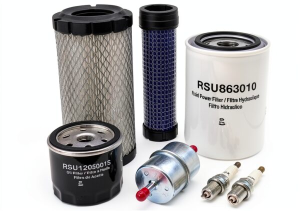 HERO Maintenance Filter Kit For Toro 22321 TX 427 Compact Utility Loader Filters Compatible With OEM 1083811 982982 1205001S 863010 1202235 RC12YC-0